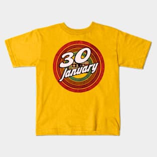 30 January Kids T-Shirt